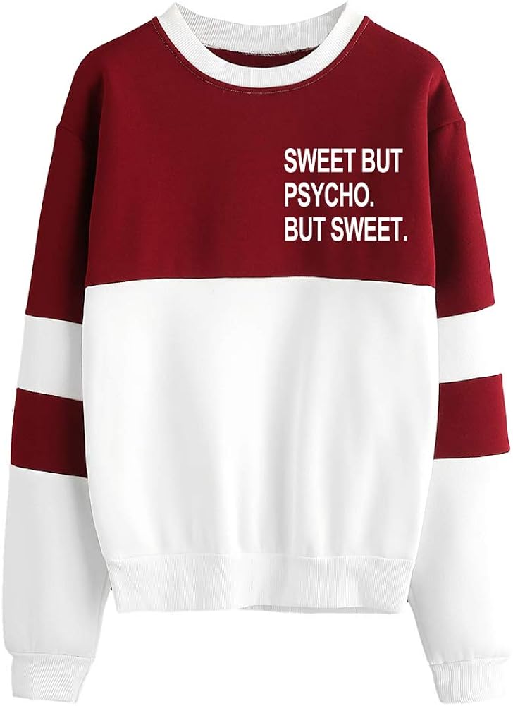 AVA MAX Abrigos Sudadera con Capucha a Rayas de la Letra gráfica de la AVA MAX Abrigos Sudadera con Capucha a Rayas de la Letra gráfica de la