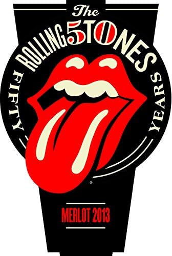 2013 Rolling Stones 50th Anniversary Forty Licks Merlot Mendocino County 750 mL Wine