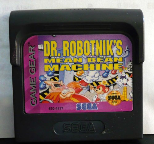 Amazon Com Dr Robotnik S Mean Bean Machine Sega Game Gear Video Games
