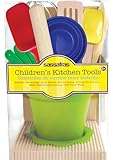 Sassafras Little Cook Children's Kitchen Tools in Herb Pot Gift Set