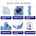 CFORWARD Dustproof Mask Activated Carbon Filtration Exhaust Gas Anti Pollen Allergy PM2.5 Face Mask for Running Cycling and Other Outdoor Activities