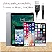 iPhone Charger Cable MFi Certified Lightning Cable Giom 5 Pack [3FT/3FT/6FT/6FT/10FT] Nylon Braided Fast Long Cords iPhone Charging Cable Compatible iPhone Xs/Max/X/8 Plus/8/7/7P/iPad/iPod Black