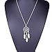 Ularmo 2015 New Hot Women Girl Retro Vintage Dream Catcher Pendant Chain Necklace Jewelry (D)