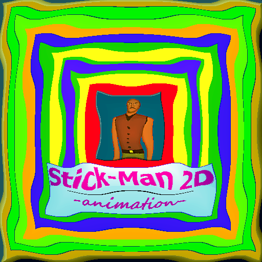 Stickman and cartoon animation