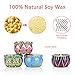 YYHC Aromatherapy Scented Candles Essential Oils Natural Soy Wax Portable Travel Tin Candle Set of 12 Gift 2.5 Ounce tins 240 Hour Burn Long Lasting