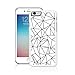 iPhone 6 Case Abstract Triangle Geometric Designs in Black, White, Gray