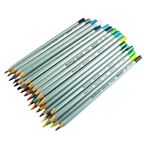 Lanxivi 48 Marco Colored Pencils with Pen Pouch Set/Color Professional Art Drawing Pencils for Artist Sketch Drawing Oil Base Drawing - Thumbnail 2