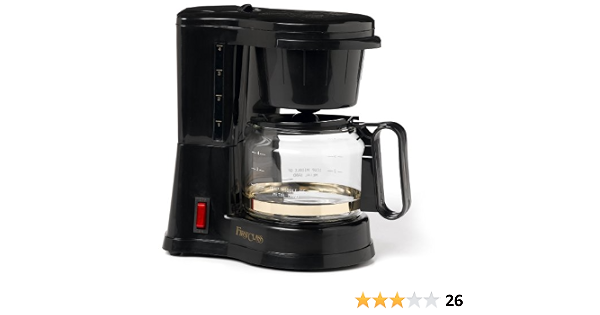 Jerdon CM430WD 4-Cup Automatic Shut-Off 