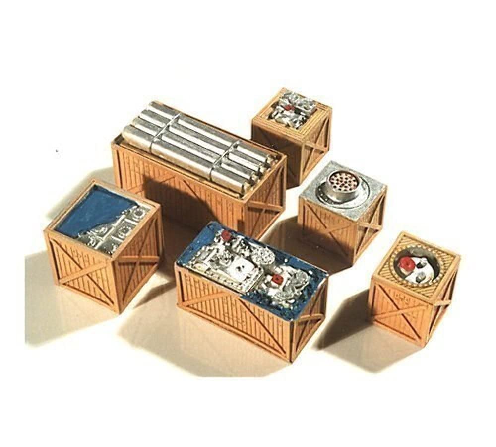 CHO7251 HO Open Crates Load (6)