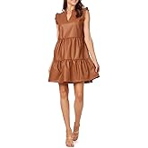 Mud Pie Womens Mud Pie Women Tabitha Leather Dress