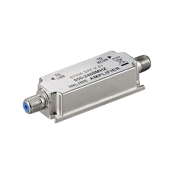 Goobay 67056 SatInline Amplifier, 950 Mhz 2400 Mhz Amazon.co.uk