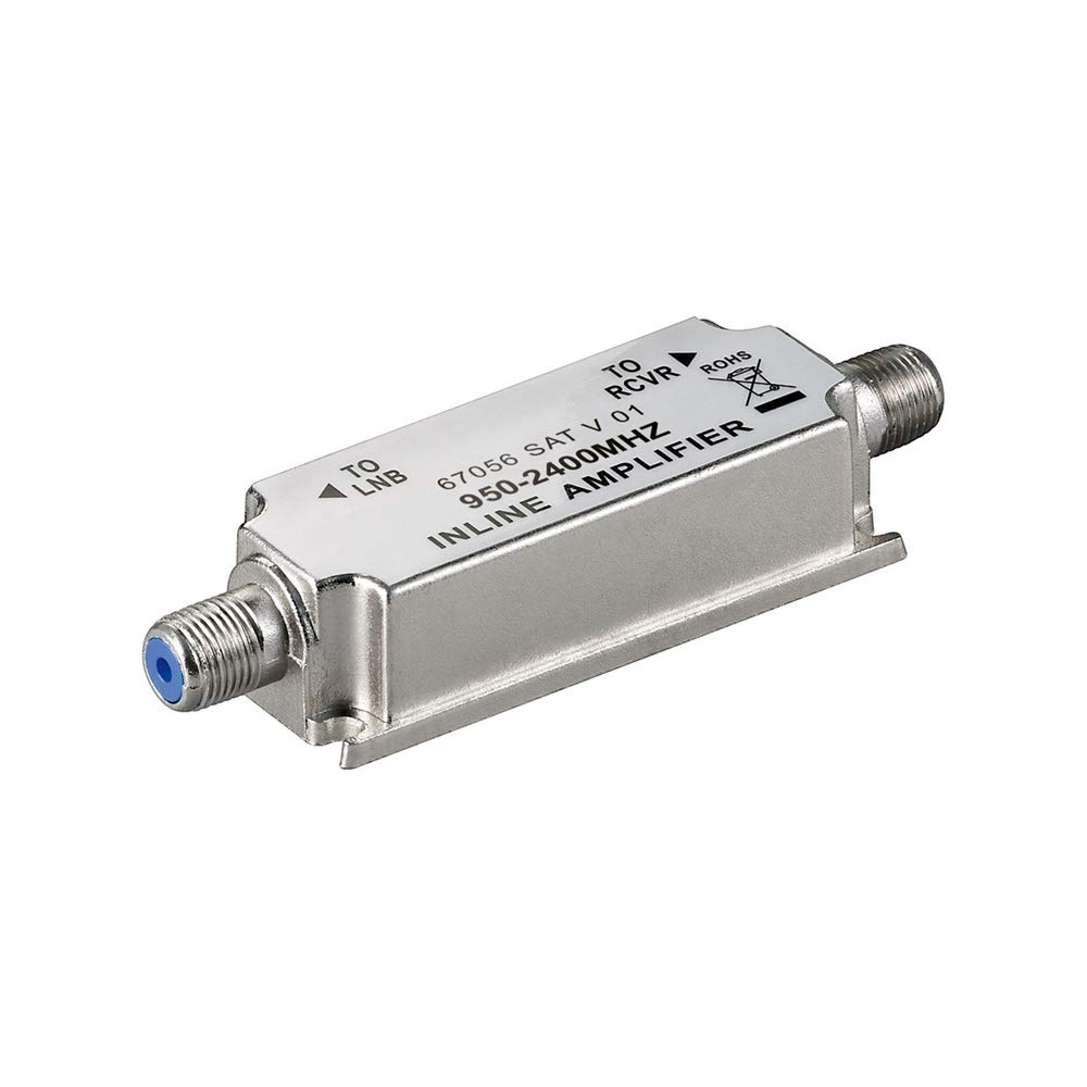 Goobay 67056 Sat-Inline Amplifier, 950 Mhz - 2400 Mhz