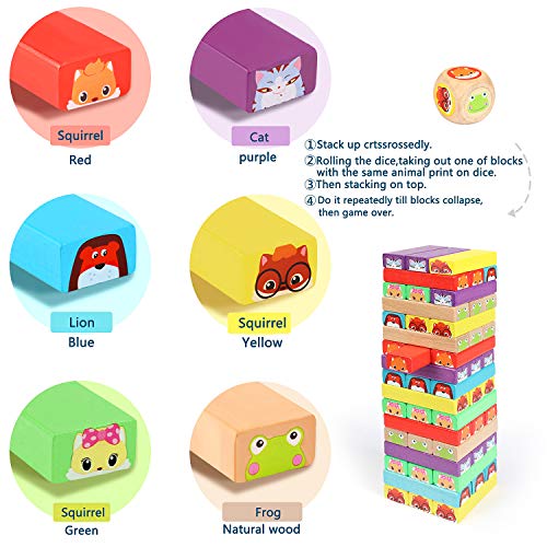 3 Lewo+Colored+Stacking+Building+BlocksTower