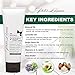 Peter Lamas Spa Sensuals Intensive Repair Hand Cream with Shea Butter for All Skin Types, Exfoliating and Hydrating Non-Greasy Hand Lotion | For Dry Rough Hands | Vegan, Paraben and Sulfate-Free