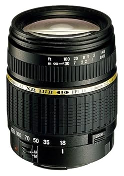 Tamron AF 18-200mm F/3.5-6.3 XR Di II LD Aspherical (IF) Macro digitales Objektiv (62mm Filtergewinde) für Canon