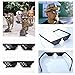 Thug Life Glasses | Pixel 8-Bit MLG Internet Meme Sunglasses by Kstare (A)