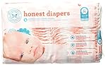 The Honest Company - Eco-Friendly and Premium Disposable Diapers - Giraffe, Newborn Size (<10lbs.) 40 Ct.