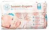 The Honest Company - Eco-Friendly and Premium Disposable Diapers - Giraffe, Newborn Size (<10lbs.) 40 Ct.
