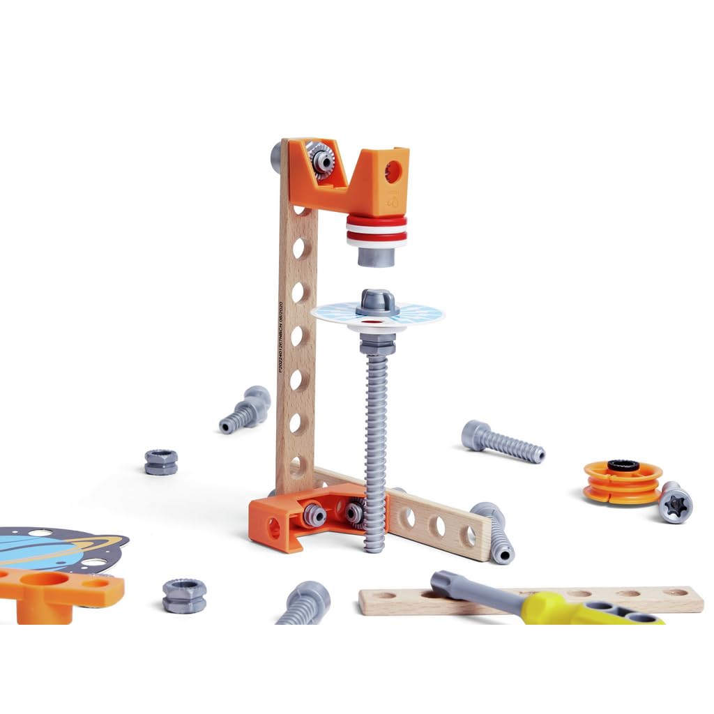 Hape Junior Inventor Magnet Science Lab - Wooden Building Set with 8 Experiments