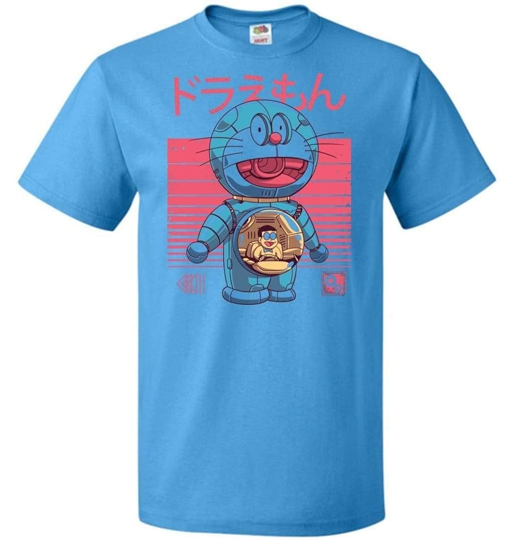 Clothing Dorae Bot Unisex T Shirt Pop Culture Graphic Tee Nerdy Geeky Apparel Shirts