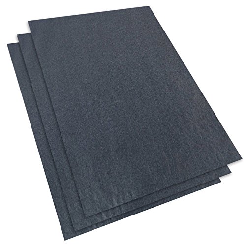 Graphite Transfer Carbon Paper - 60 Sheets (9" x 13") Black Tracing Paper Extra Dark And Strong to Transfer on Wood, Paper, Canvas, Art copies & Other Art Surfaces - Thumbnail 3