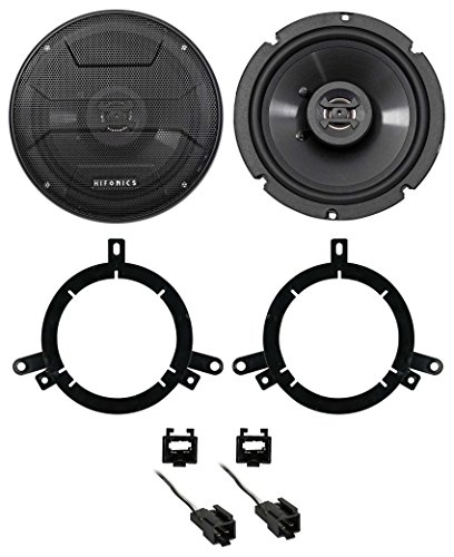 thumbnail image 2 of Hifonics ZS65CXS 6.5 600W Shallow Mount Car Stereo Speakers Full-Range Pair 2 of 4