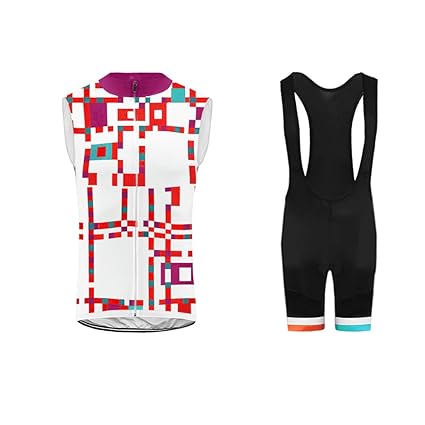Uglyfrog+ 2019 Neueste Weste Set Herren Ärmellos Trikots & Shirts + 3D Gel Gepolsterte Trägerhose Radsport Anzüge MJX05