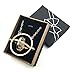 Harry Potter Hermione 18k Gold TIME TURNER NECKLACE in Box