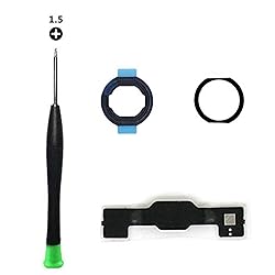 T Phael Black Home Button Replacement for iPad