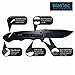 BlizeTec Camping Folding Knife: 5-in-1 All Purpose Pocket Set with Liner Lock, Thumb Stud, Clip, Seatbelt Cutter & Glass Breaker