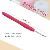 SUVSOON 3.0mm Ergonomic Soft Handle Crochet Hook Set Lightweight view 2