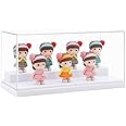 Tingacraft Acrylic Display Case (7.6 x 3.3 x 3.3 inch) Clear Box for Mini Figures, White