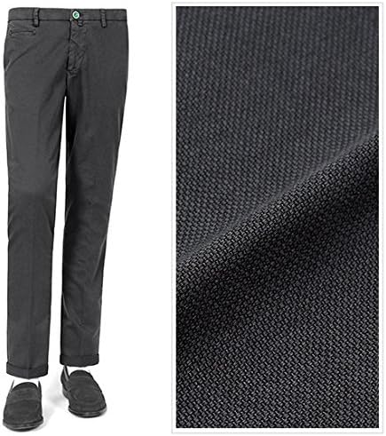 Amazon バルバッティ Barbati 製品染めコットンストレッチキャンバスパンツ Alan Nero ブラック メンズ 50 返品交換不可 ロングパンツ 通販