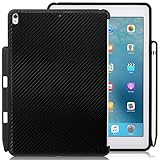 iPad Pro 10.5 Inch Black Carbon Fiber Case With Pen Holder - Companion Cover - Perfect match for Apple Smart keyboard and Cover
