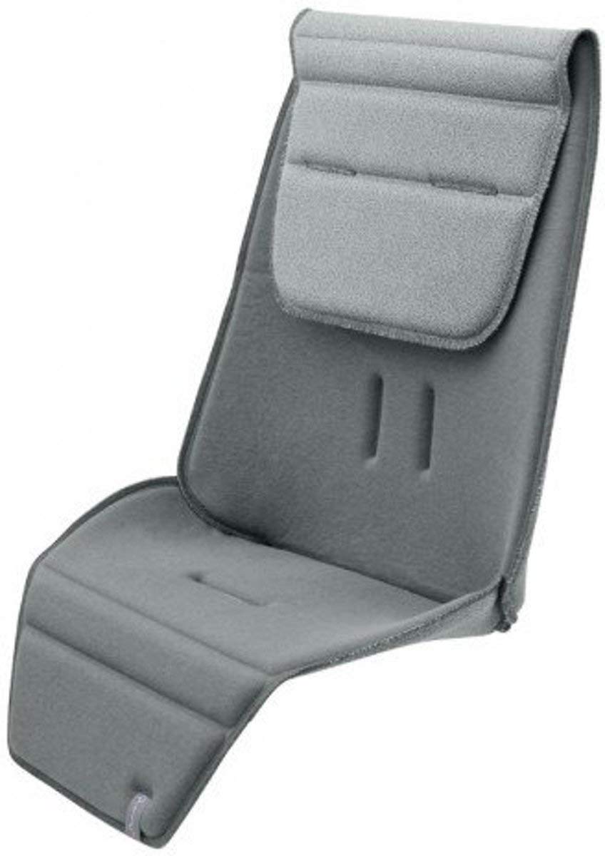 Quinny 1083911000 Sitzauflage, schafft eine bequeme und unterstützende Position, geeignet für Quinny Zapp Flex Plus, Zapp Flex und Zapp Xpress, grau