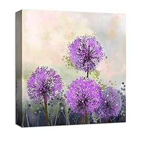 Abstract Beautiful Bunch of Flowers Painting Artwork for Home Framed
