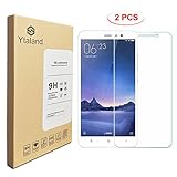 [2 Pack] XiaoMi Redmi 3 / 3X / 3s / 3 Pro Screen Protector 5.0 Inch, Tempered Glass Anti-fingerprints Thin 9H Screen Hardness Screen Protector For XiaoMi Redmi 3 / 3X / 3s / 3 Pro
