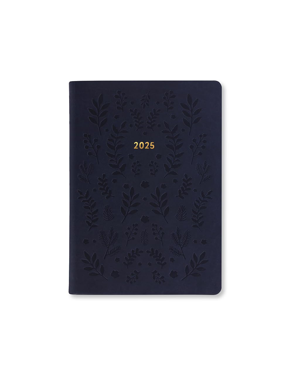 Letts of London Woodland A6 week to view 2025 diary - navy