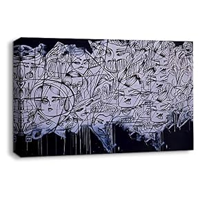 Creative Street Art Home Artwork for Living Room Bedroom
