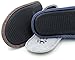 Sunshine Code Women's Memory Foam Cotton Washable Slippers with Matching Travel Bag for Home Hotel Spa Bedroom, L, Grey