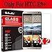 HTC One E9+ / E9 Plus Glass Screen Protector, [2Pack] AnoKe [Lifetime Warranty](2.5D 0.3mm 9H) Best Tempered Glass Screen Protector Film Shield- 2Pack