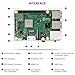 ABOX Raspberry Pi 3 B+ Complete Starter Kit with Model B Plus Motherboard 16GB Micro SD Card Noobs, 5V 3A On/Off Power Supply, Premium Clear Case, HDMI Cable,SD Card Reader with USB A&USB C,Heatsink