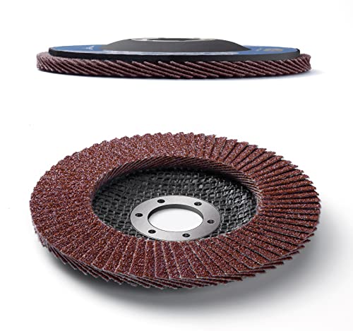 SATC 50PCS X 100 Grit 6 Inch Gold PSA Self Adhesive Sanding Discs For DA Sanders