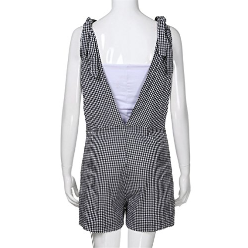 Nadition Clearance !!! Women Straps Jumpsuits Overalls Shorts Pants Romper Trousers Playsuits (M, Black)