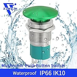 10Amp Momentary Push Button Switch 16mm
