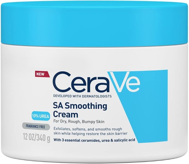CeraVe SA Urea Smoothing Moisturising Cream 2 x 340 g