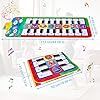 m-zimoon-Piano-Mat-Kids-Large-Music-Play-Mat-4409-Colorful-Musical-Dance-Mat-Cartoon-Floor-keyboard-Carpet-Educational-Toys-Gift-for-Age-3-Boys-Girls-Toddler m zimoon Piano Mat, Kids Large Double Music Play Mat 44" x 20" Colorful Musical Dance Mat Cartoon Floor keyboard Carpet Educational Musical toys Gift for Age 3+ Boys Girls Kids Toddler
