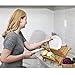 SONGMICS 100% Bamboo Dish Rack Plate，Dish Drying Rack, Collapsible Compact Dish Drainer，18 Slot Collapsible 2-Tier Dish Cup Holder, Folding Utensil Drainer for Kitchen Restaurant UKAB901