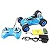 Zhencheng 5 Wheeled Terrain Tumbling Stunt Rolling RC Car Radio Control Outdoor Race Vehicle,Blue