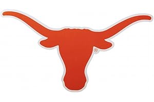 GAME DAY OUTFITTERS NCAA Texas Longhorns Car Magnet Logo (Large, 2 Pack)